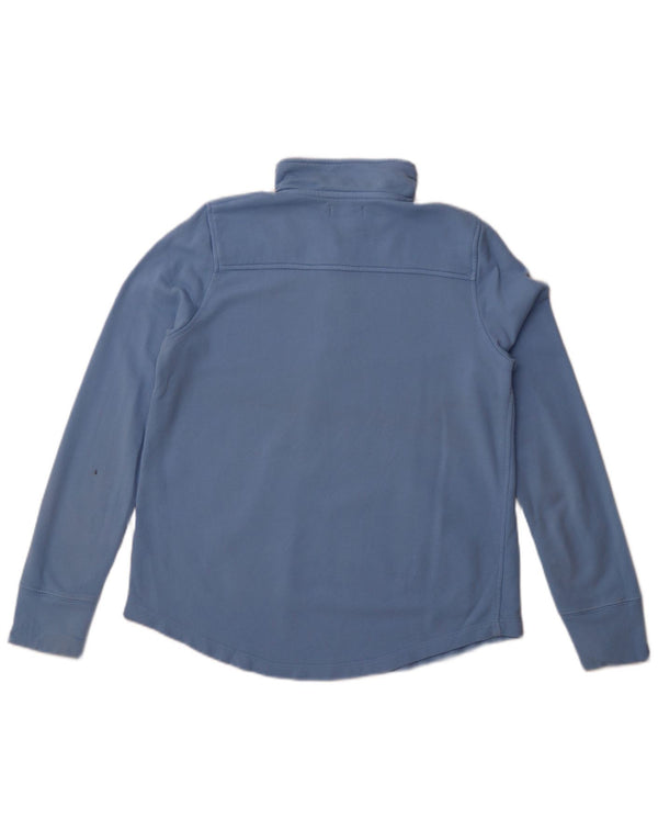 Vineyard Vines Pulover pentru femei, cu fermoar supradimensionat, cu gât, UK 10 Small Blue
