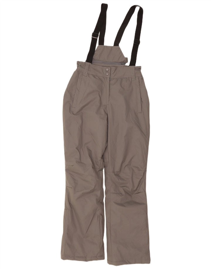 Mountain Warehouse Pantaloni de schi salopete pentru femei UK 10 Small Gri