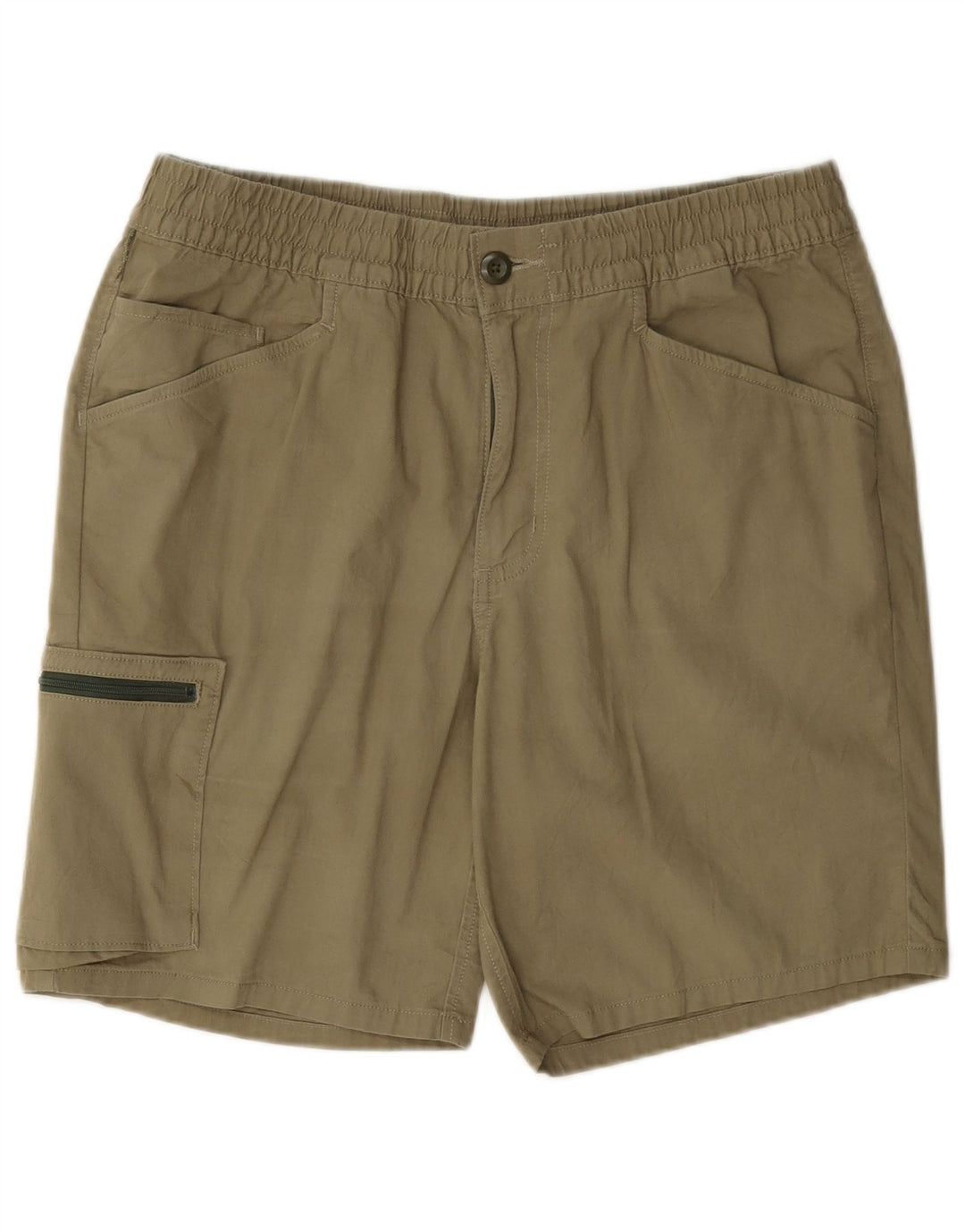 Pantaloni scurți cargo Patagonia pentru bărbați, mediu W32, bumbac kaki