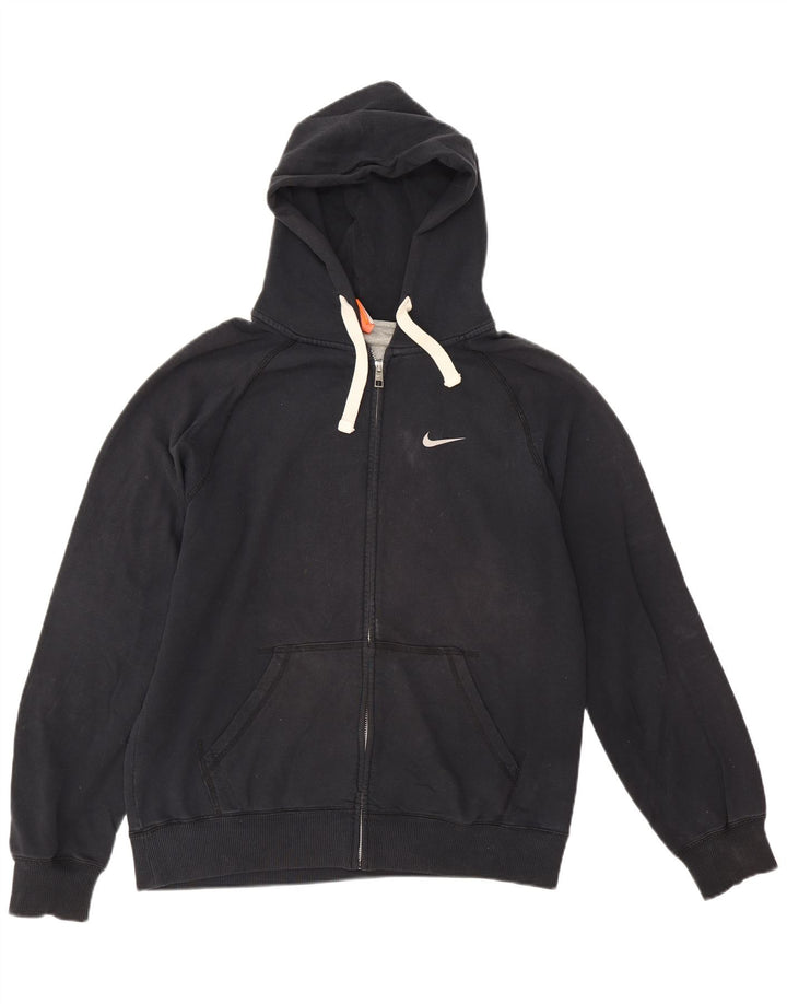 Pulover Nike Graphic Zip pentru bărbați, bumbac, albastru, mediu