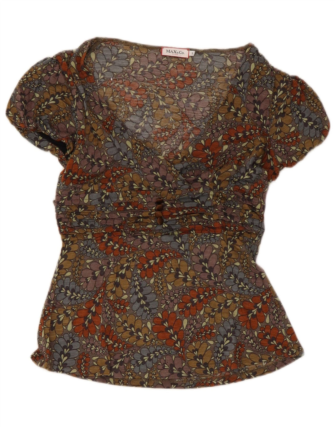 Bluză pentru femei Max & Co. Top UK 8 Mic Multicolor Floral