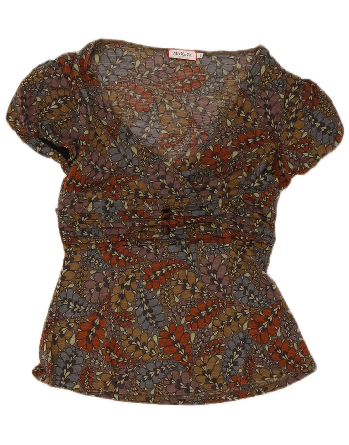 Bluză pentru femei Max & Co. Top UK 8 Mic Multicolor Floral