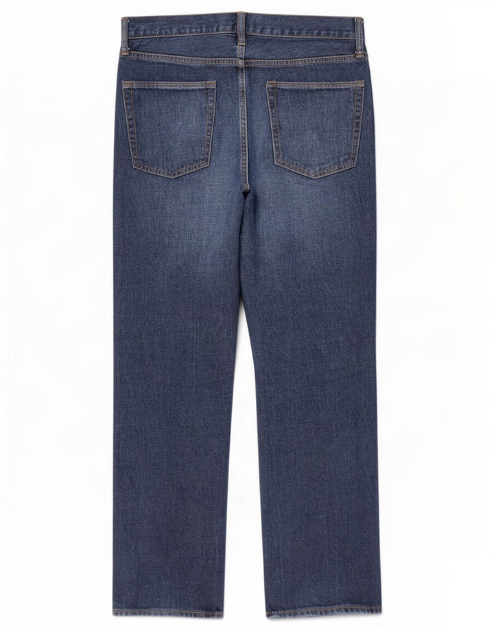 Blugi Gap Bărbați Drepți L34 L31 Bumbac bleumarin