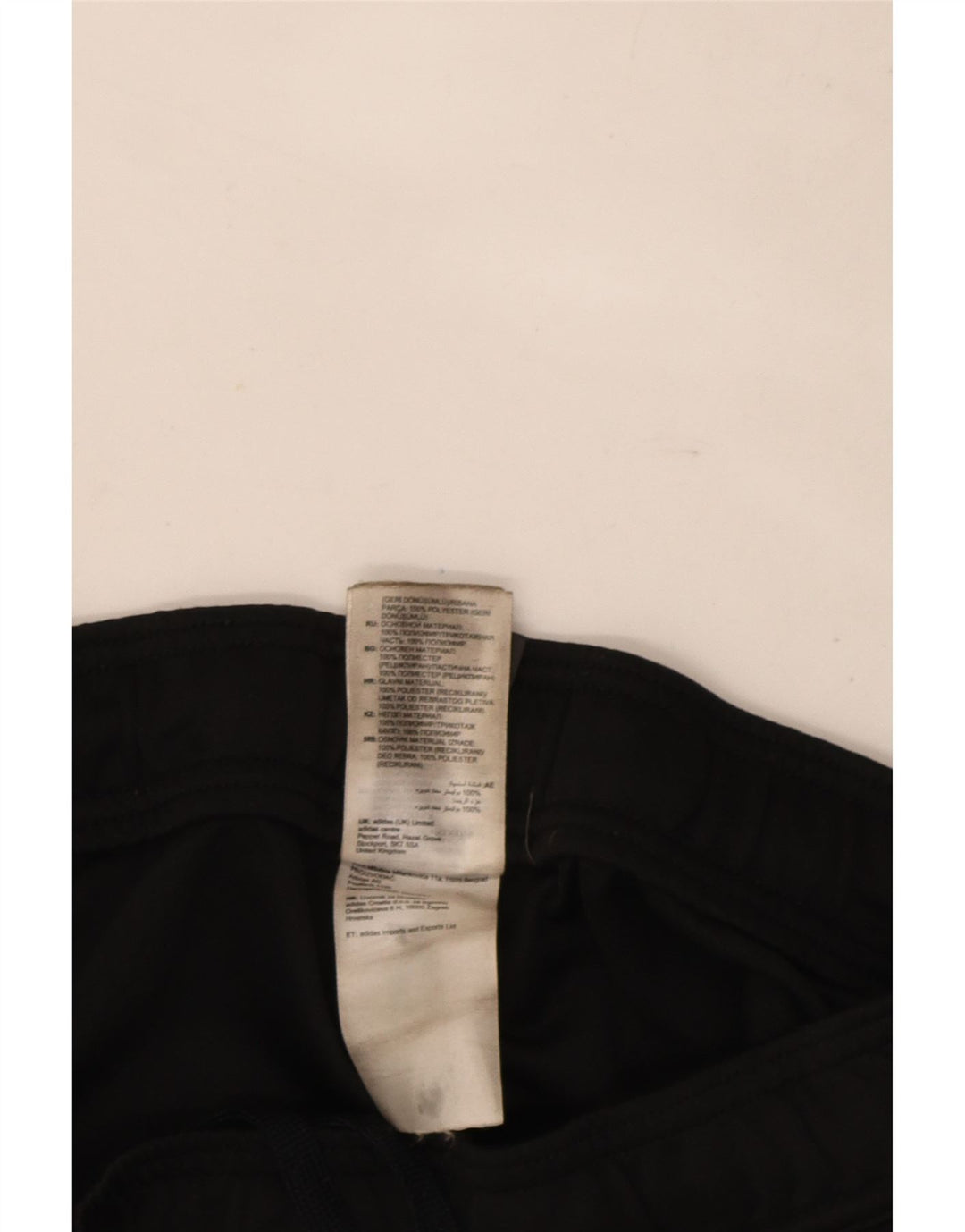 Pantaloni de trening Adidas Aeroready pentru bărbați, poliester mediu negru