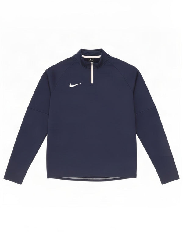 Trening pentru băieți Dri Fit Pullover Top 13-14 ani XL bleumarin