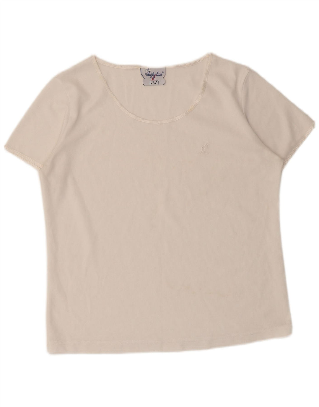 AUSTRALIAN L'ALPINA Tricou pentru femei Top IT 46 Poliester alb mare