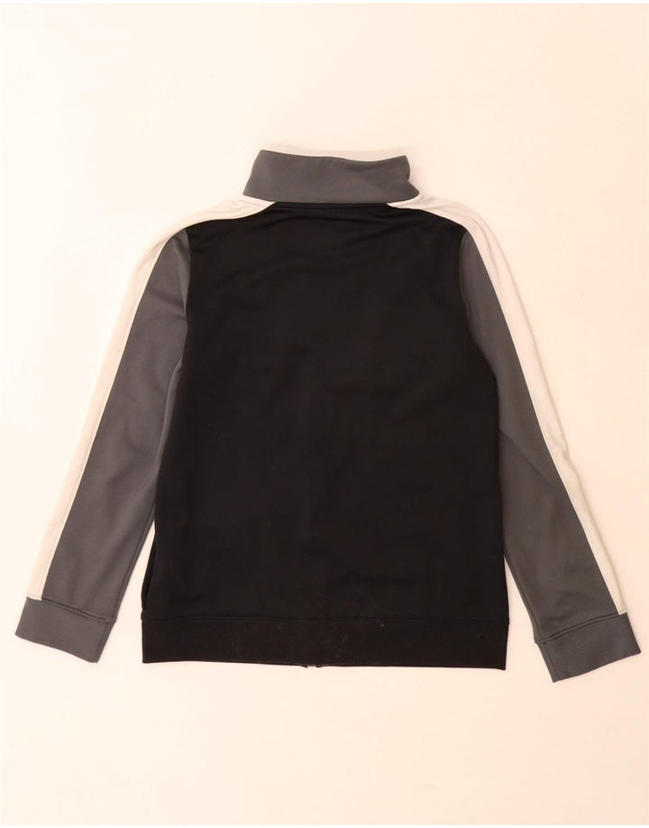 Jachetă de trening Under Armour pentru băieți 9-10 ani, mediu negru, color block