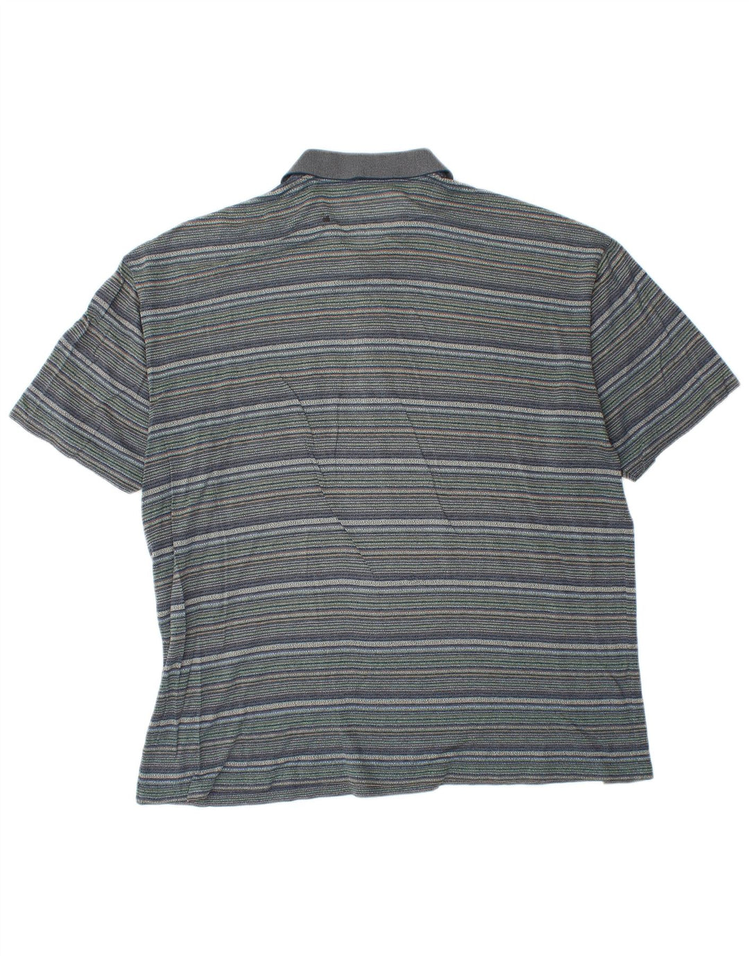 Tricou polo pentru bărbați Ginalebole XL cu dungi albastre