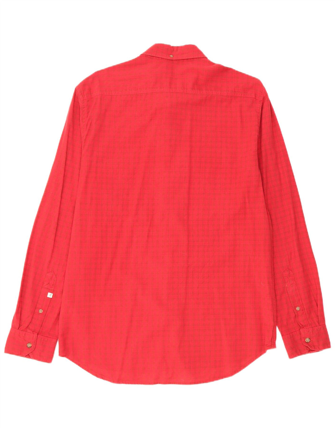 Cămașă pentru bărbați Quiksilver Modern Fit, bumbac cu carouri roșii medii