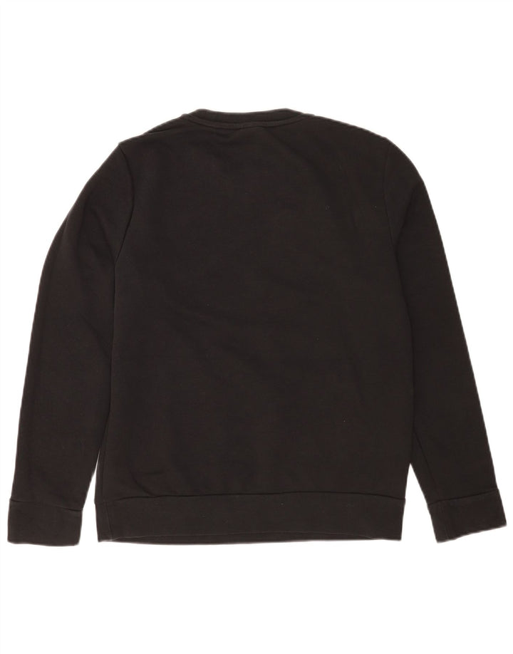 Pulover Adidas Graphic Regular Fit pentru femei UK 12/14 Medium Negru