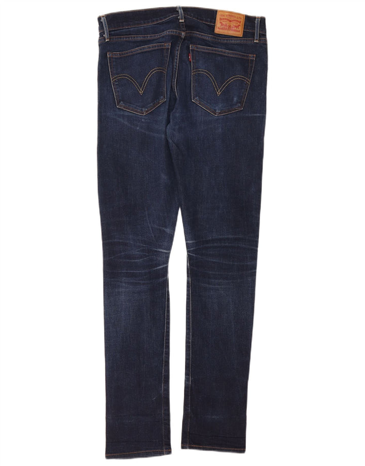 Blugi slim pentru femei LEVI'S L30 L32 Bumbac bleumarin