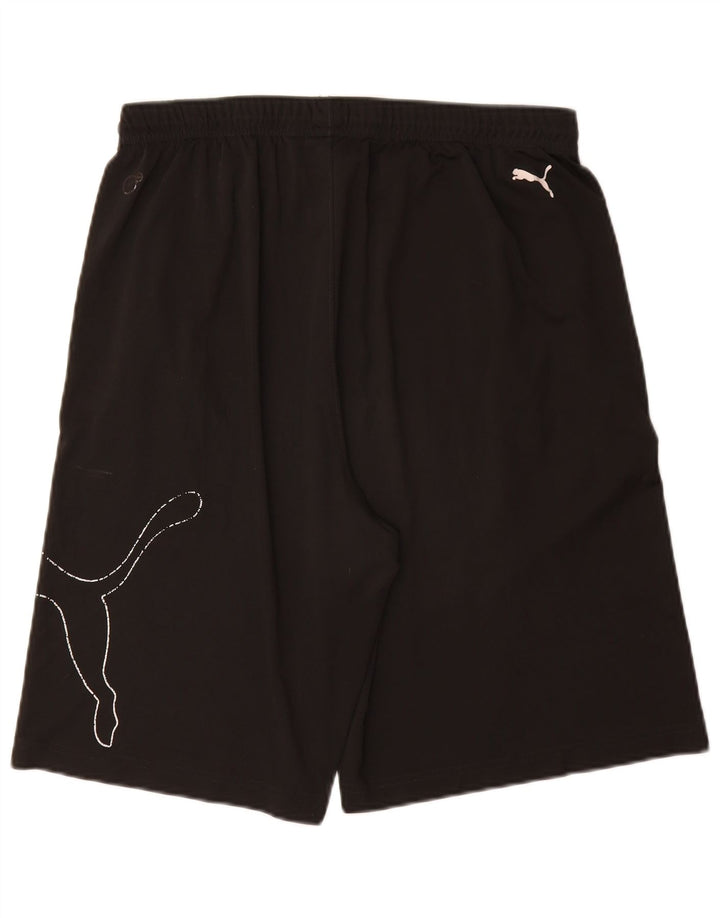 Pantaloni scurți sport grafic PUMA XL, negru