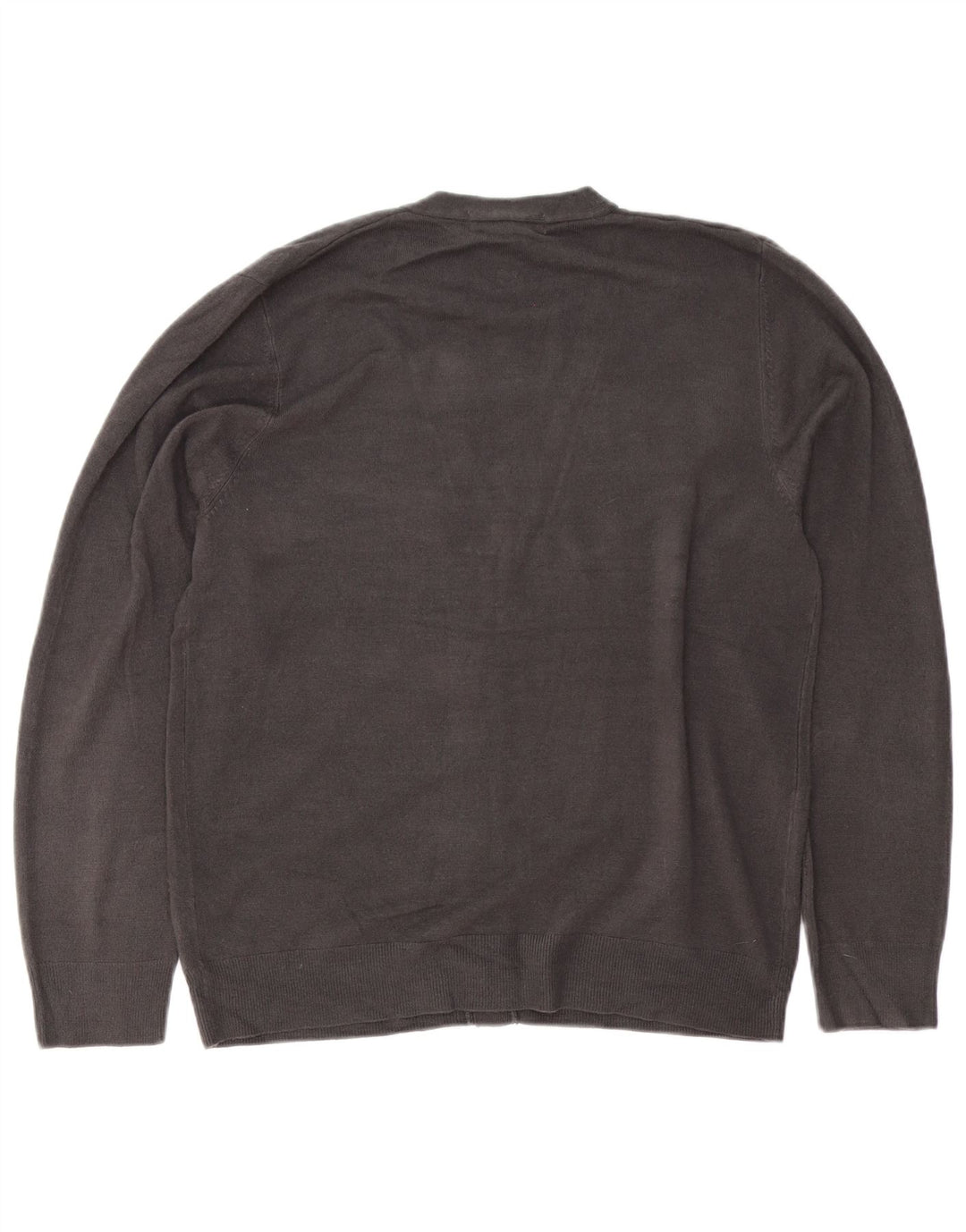 Pulover cardigan pentru bărbați Marks & Spencer, mare, gri acrilic