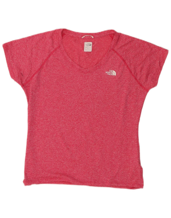 Tricou pentru femei The North Face Top UK 16 Large Pink Flecked Polyester