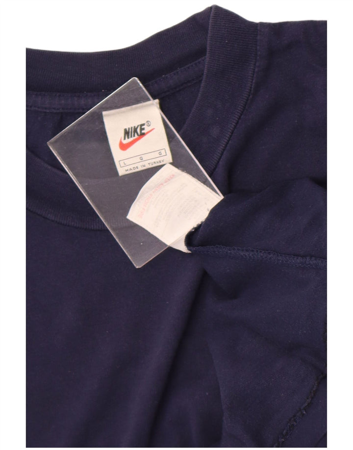 Tricou pentru bărbați Nike Top mare din bumbac bleumarin