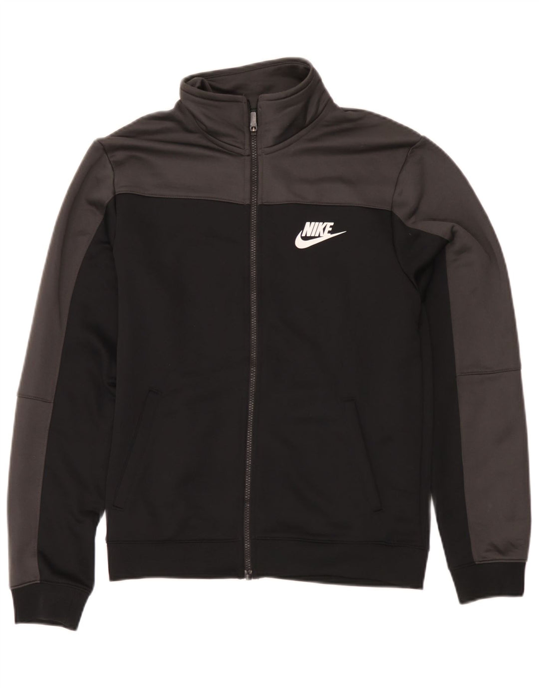 Jachetă de trening pentru bărbați Nike, negru, poliester color bloc