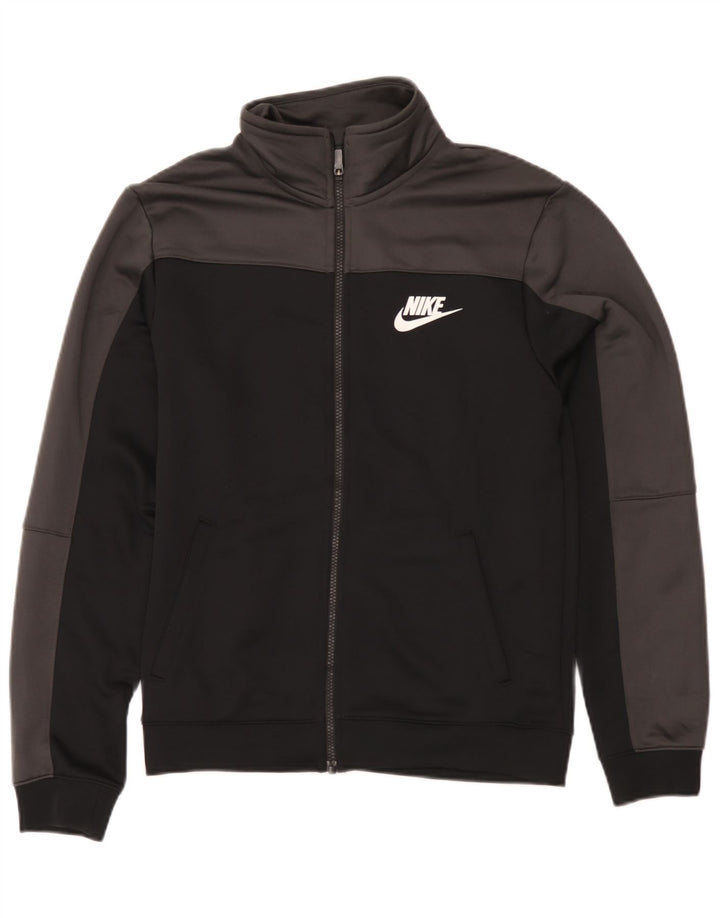 Jachetă de trening pentru bărbați Nike, negru, poliester color bloc
