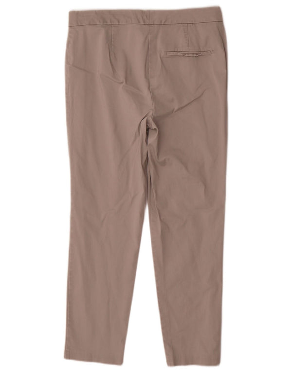 Pantaloni chino crop subțiri pentru femei Marks & Spencer UK 10 Small W29 L25 Bej