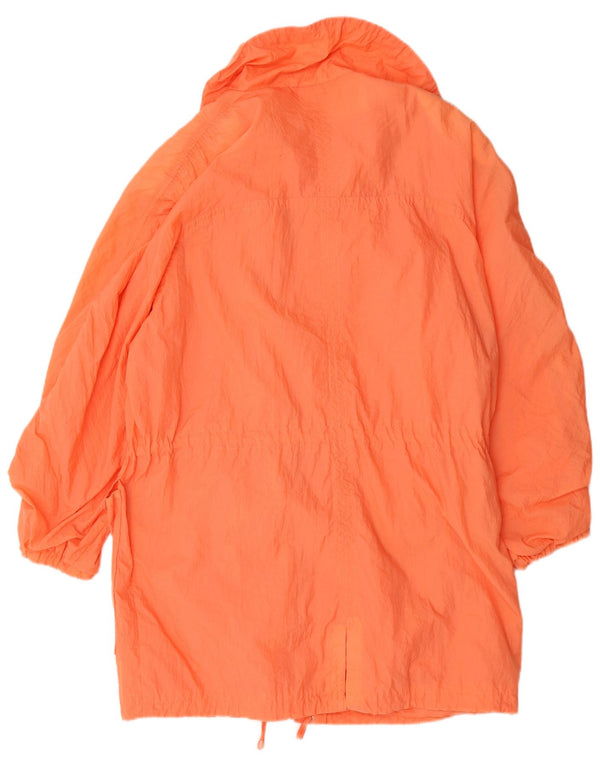 Vintage Womens Raincoat UK 18 XL Orange
