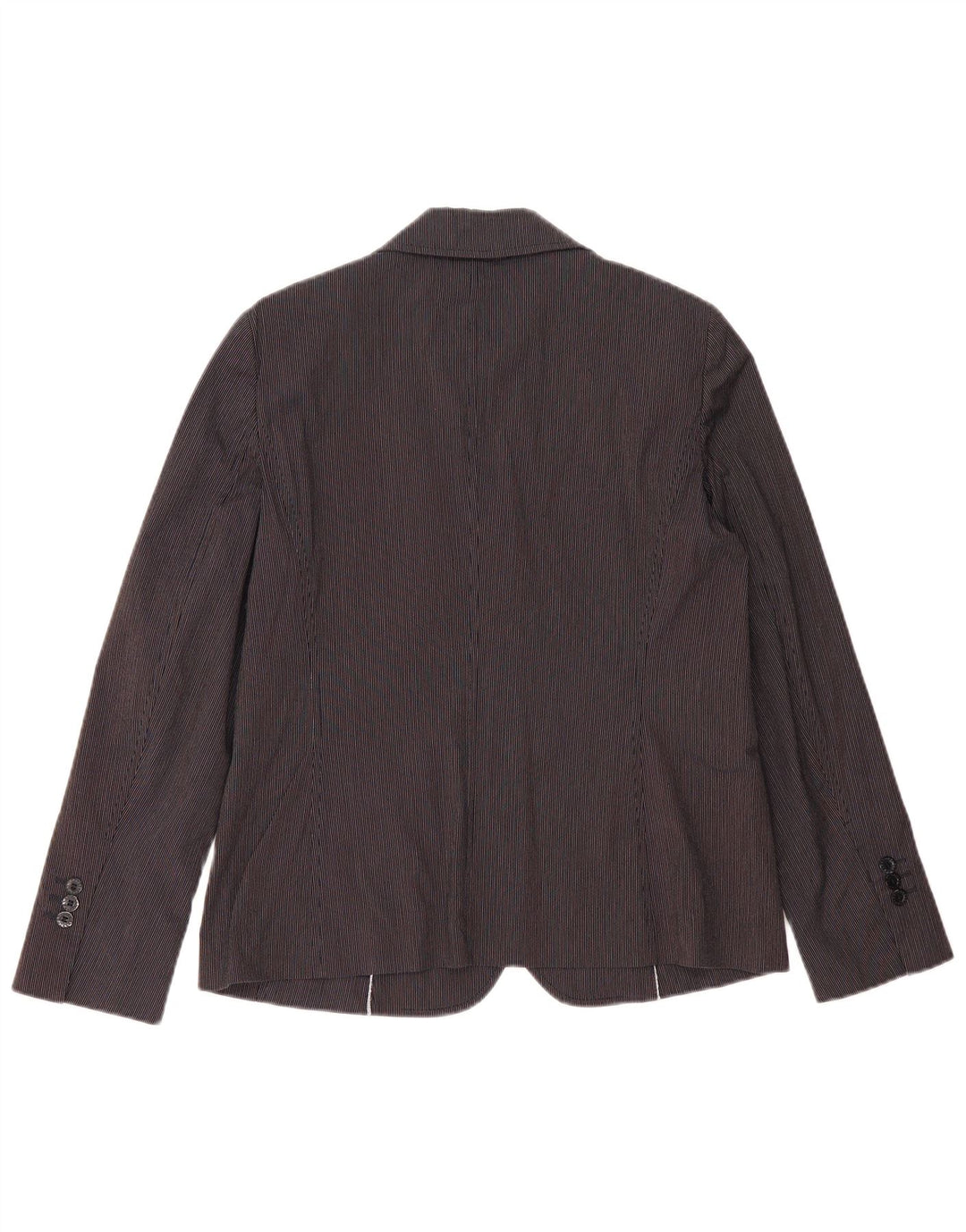 LES COPAINS Jachetă pentru femei cu 3 nasturi IT 46, mare, bleumarin, cu dungi