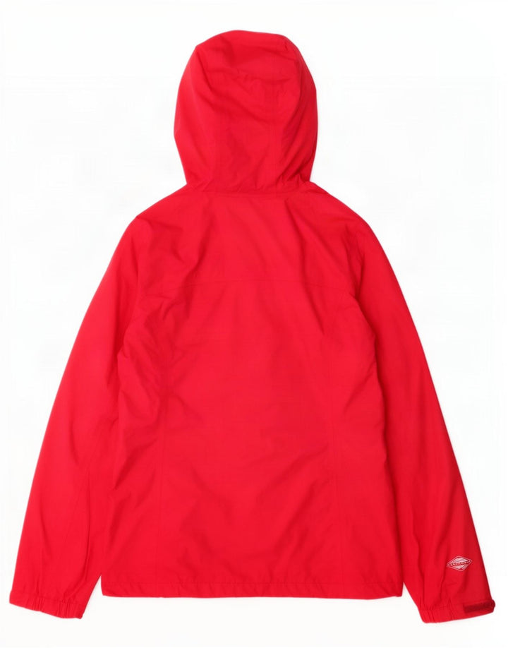 Jachetă de ploaie cu glugă Columbia pentru femei UK 10 Small Pink Nylon
