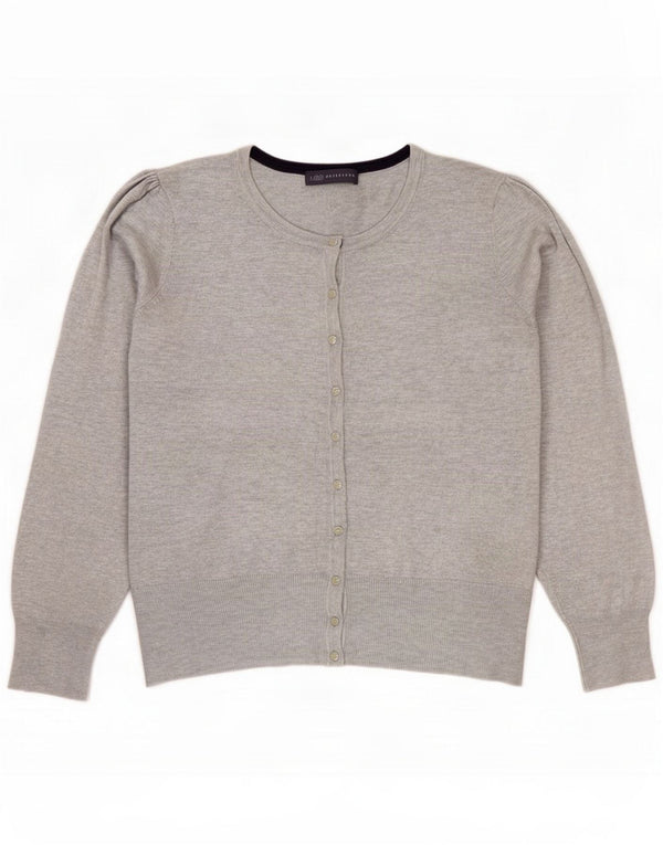 Marks & Spencer Pulover cardigan pentru femei UK 16 Large Gri Viscose