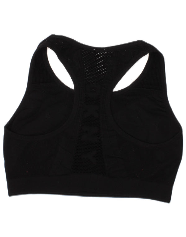 Sutien sport grafic pentru femei Dkny Top mic sport negru