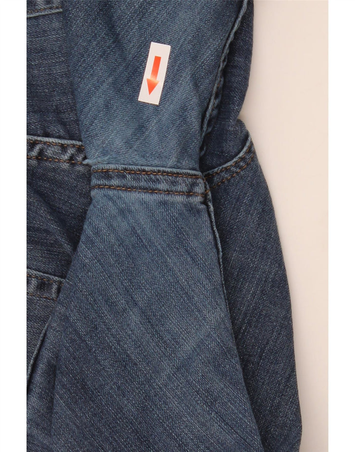 Blugi drepti pentru bărbați Wrangler W36 L32 Bumbac albastru