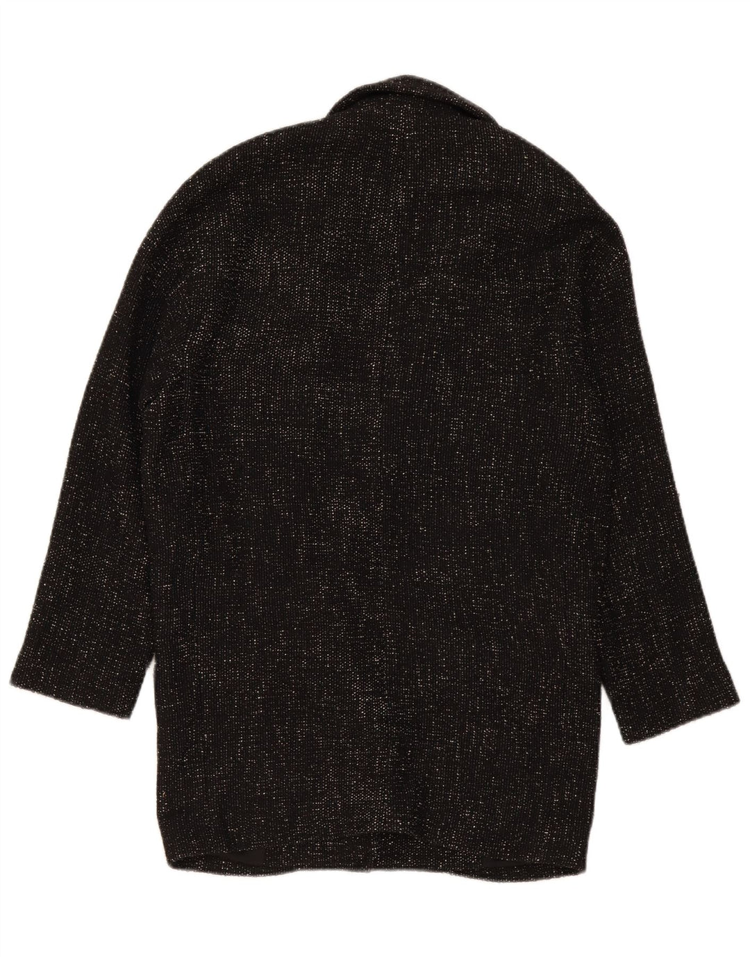 Palton supradimensionat pentru femei Zara UK 6 XS Poliester negru