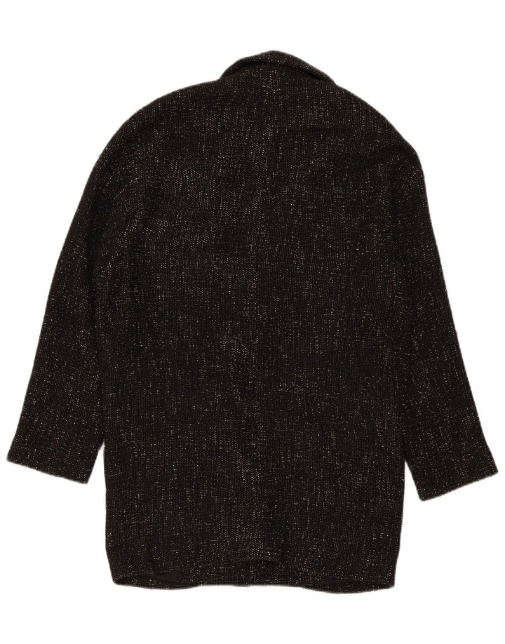 Palton supradimensionat pentru femei Zara UK 6 XS Poliester negru