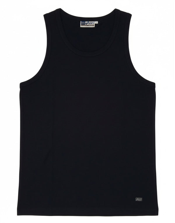 Top Vest Asics pentru femei UK 12 Medium Bleumarin Bumbac