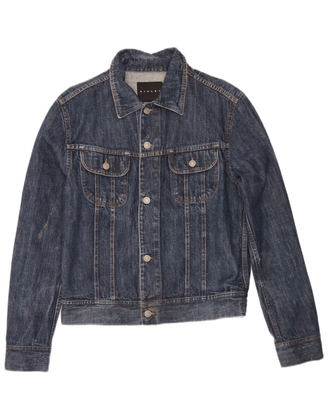 Jachetă de blugi pentru bărbați Sisley UK 36 Small Bleumarin