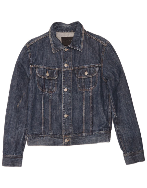 Jachetă de blugi pentru bărbați Sisley UK 36 Small Bleumarin