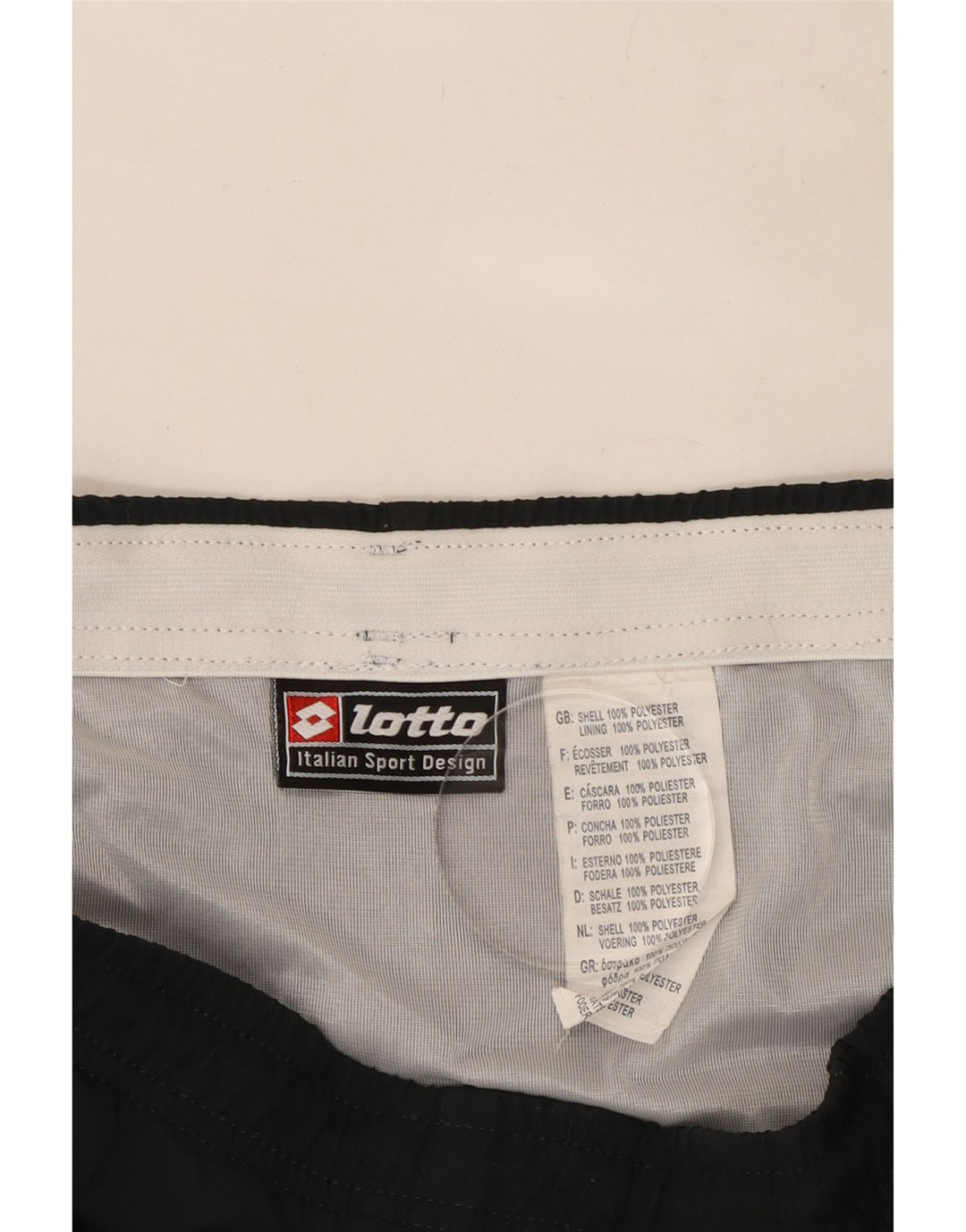 Pantaloni scurți sport Lotto pentru bărbați, mari, bleumarin, poliester color bloc