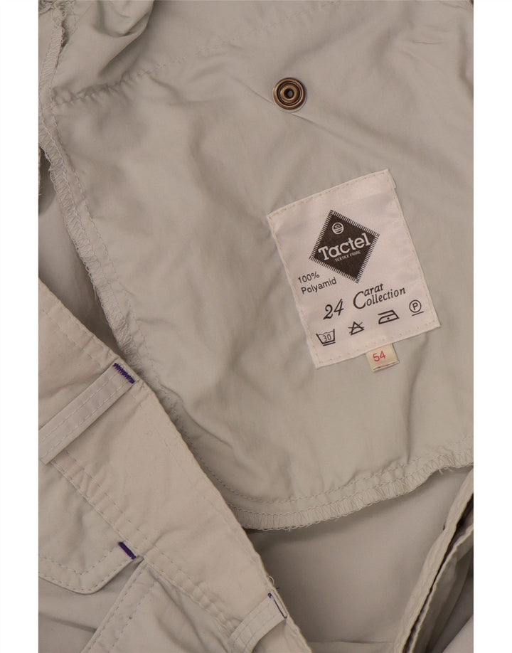 Pantaloni Tactel pentru bărbați chino pegged W36 L30 poliamidă gri