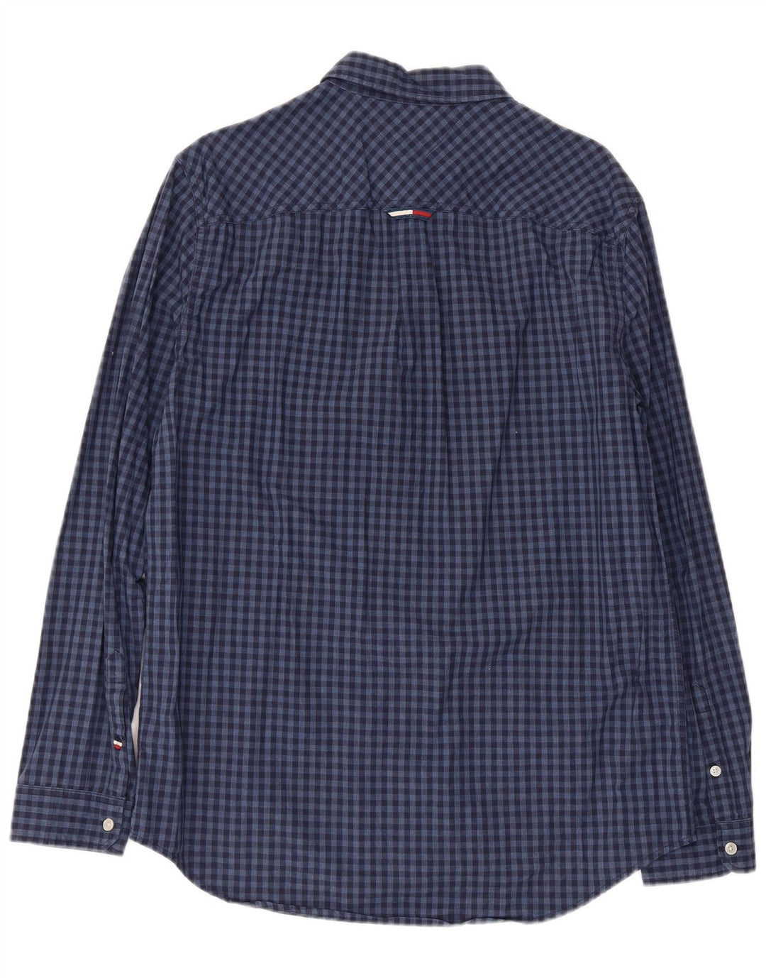Cămașă pentru bărbați Tommy Hilfiger, cu tăiere obișnuită, mare, bleumarin, din bumbac
