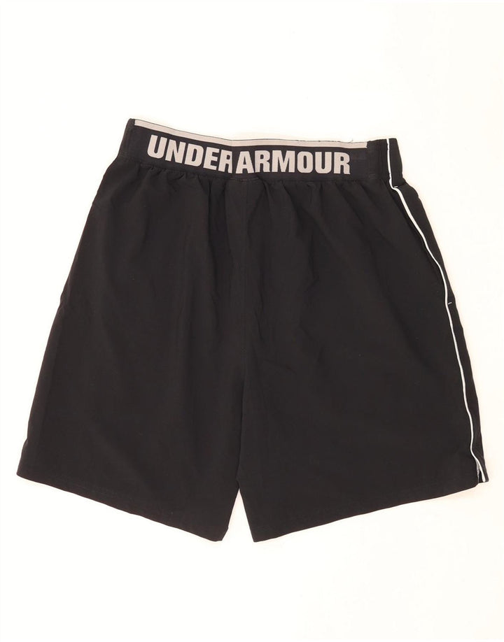 Pantaloni scurți sport grafic Under Armour pentru bărbați, mari, negru, poliester