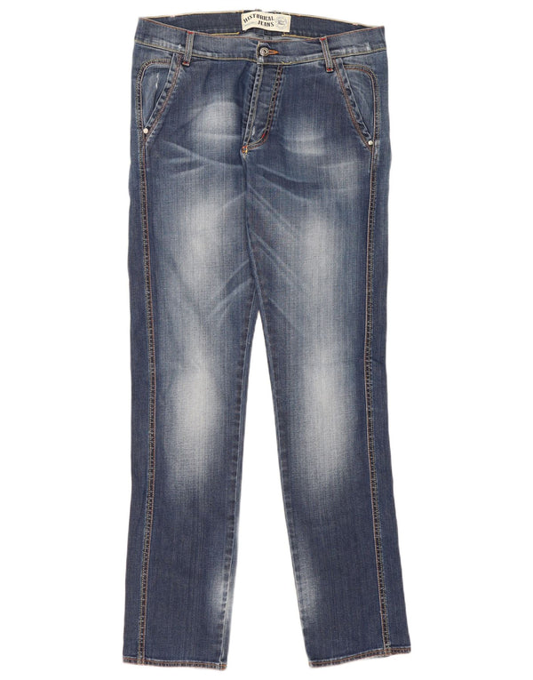 Blugi drepti pentru bărbați Roy Rogers IT 52 XL W38 L34 Bumbac albastru