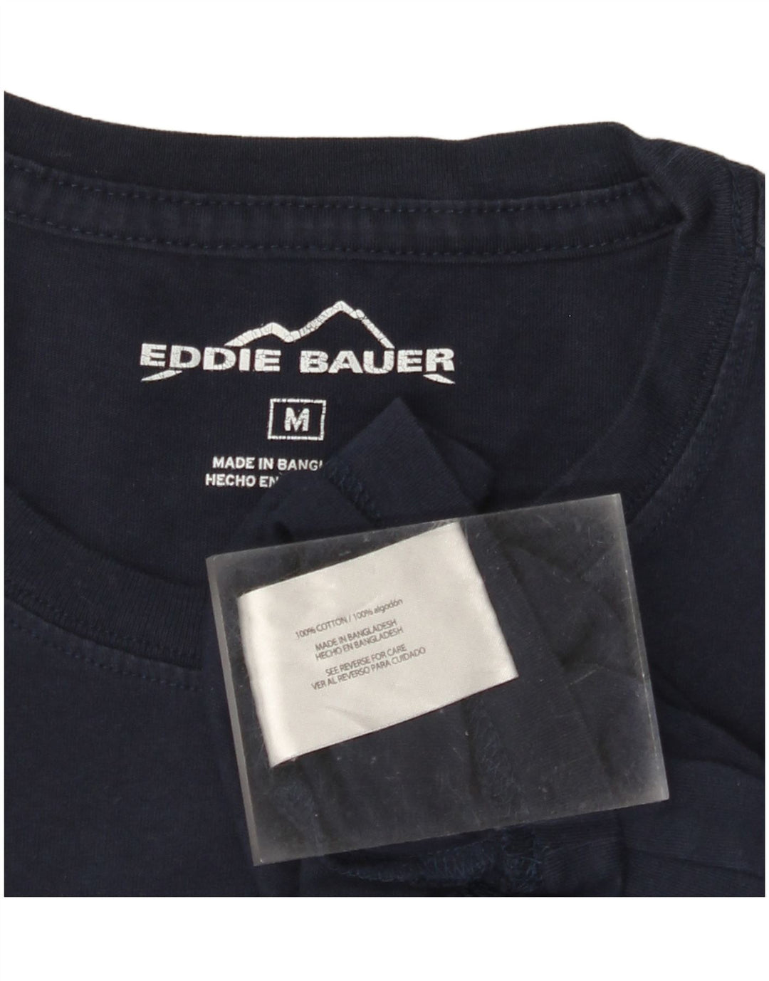 EDDIE BAUER Tricou Bărbați Top Mediu Bleumarin Bumbac