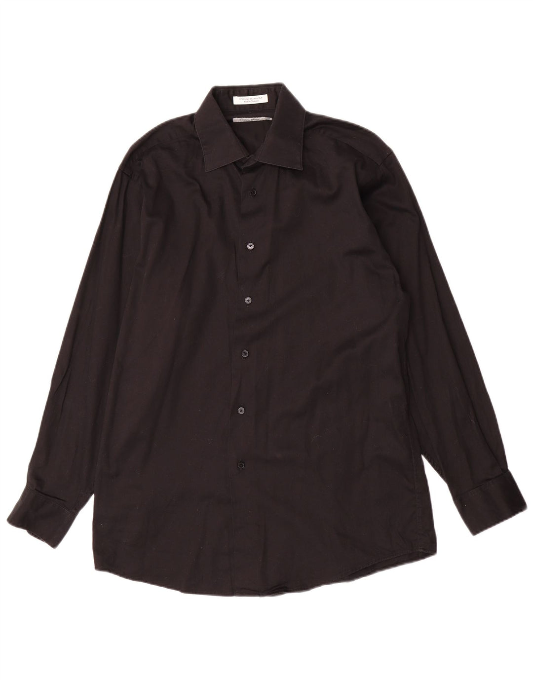 Cămașă Calvin Klein pentru bărbați, mărime 15 1/2, bumbac negru mediu
