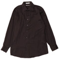 Cămașă Calvin Klein pentru bărbați, mărime 15 1/2, bumbac negru mediu
