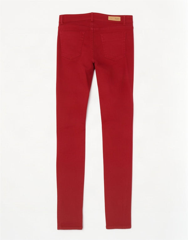 Blugi Skinny Trafaluc pentru Damă Zara EU 42 Large W32 L30 Bumbac Roșu