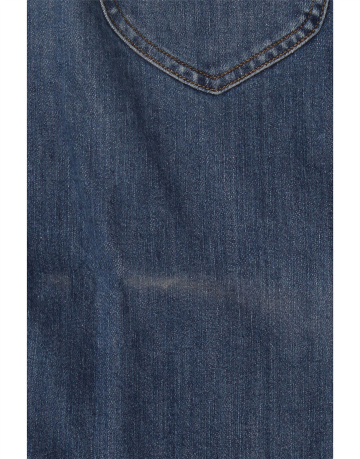 Blugi drepti Lee Daren Zip Fly pentru femei W32 L30 bumbac albastru