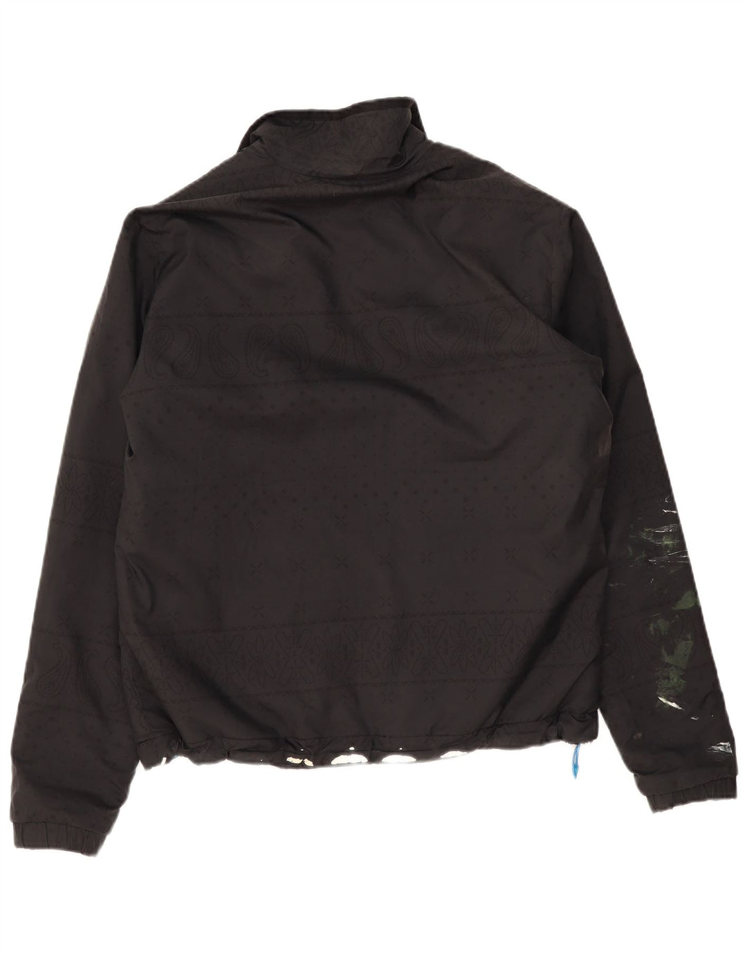 Jachetă reversibilă pentru bărbați Adidas UK 38 Poliester mediu negru