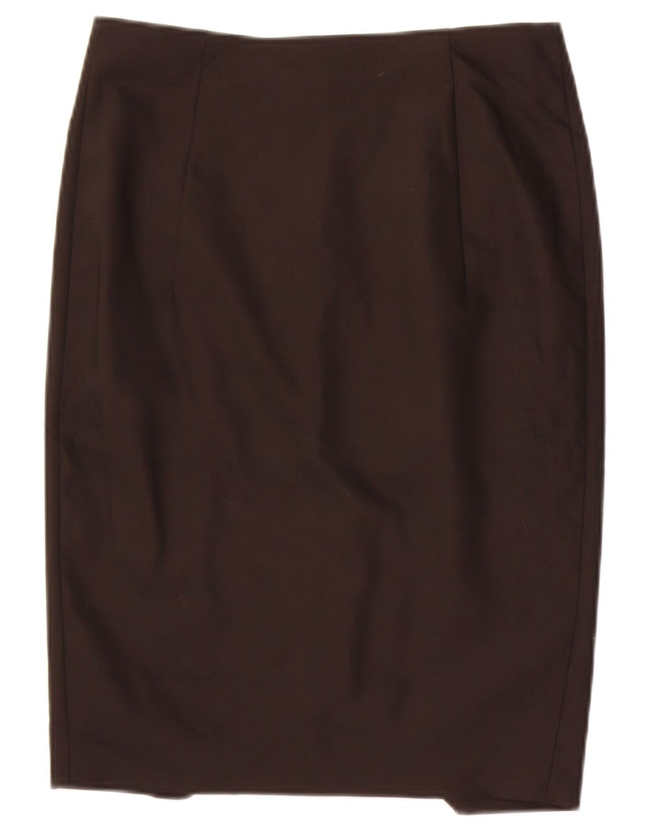 Fusta creion pentru femei Zara Medium W28 Poliester negru