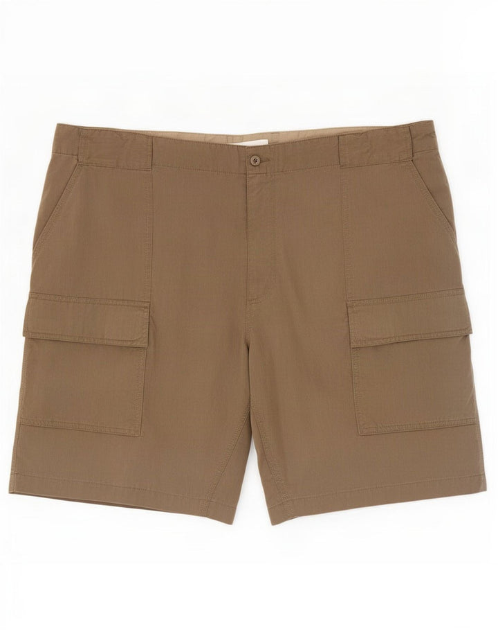 Pantaloni scurți cargo pentru bărbați Marks & Spencer 2XL W44 bumbac maro