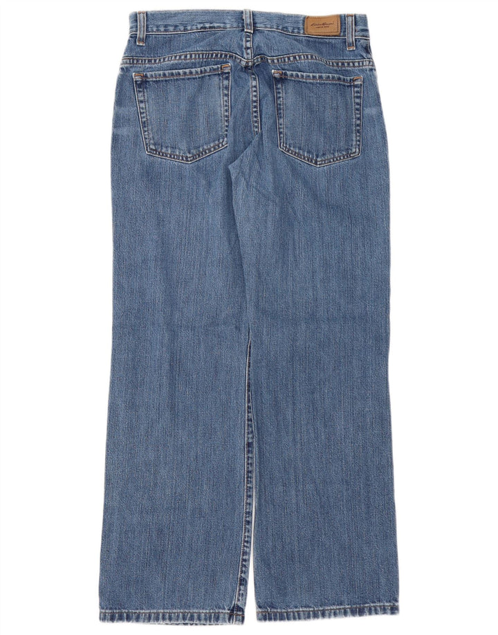 EDDIE BAUER Blugi drepti pentru femei W28 L29 Albastru
