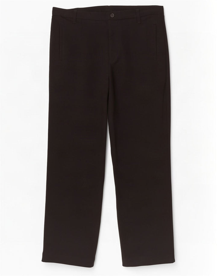 Pantaloni de costum drepți pentru femei Marks & Spencer UK 14 Medium L34 L30 Negru