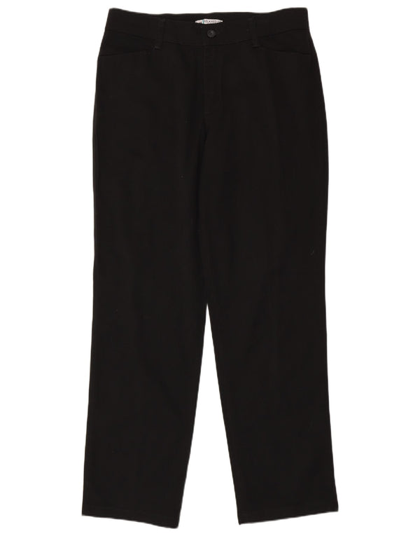 Pantaloni casual Lee pentru femei cu talie înaltă, cu croiala relaxată, US 14 XL W34 L32 Negri