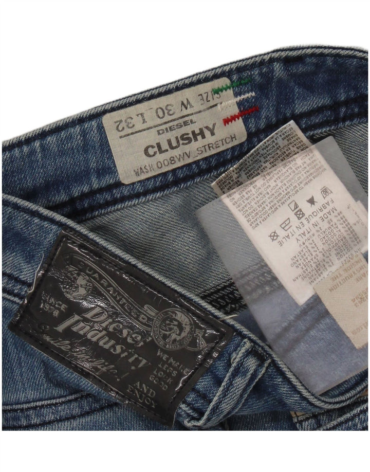 DIESEL Blugi Clushy Slim pentru femei W30 L29 Bumbac albastru